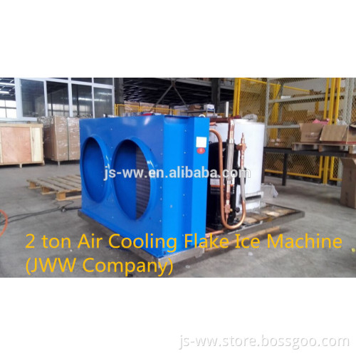 Flake ice machine for medium and large supermarket